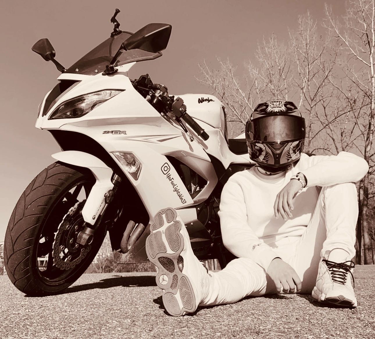 Yafav ZX6R Hoodie (636 Entrys) (Color: Black, Size: 2XL)